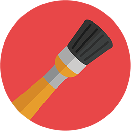 Medium Brush Icon Download Flat Round Icons Iconspedia