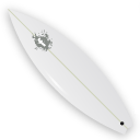 Surfboard white