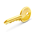 3D Key icon