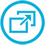 Metro Taskmgr Blue icon