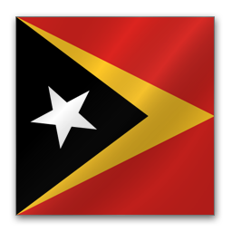 East Timor flag-256