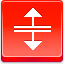 Cursor H Split Red icon