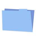 Blue folder-128