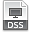 File Extension Dss icon