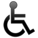 Symbol Handicap Black-128