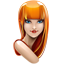 Firefox Girl icon