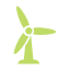 Green Windmill Icon
