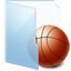 Games blue icon