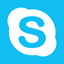 Skype Blue Metro icon