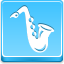 Saxophone Blue Icon