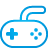 Game Controller blue icon