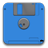 Blue Floppy Disk-48