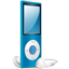 iPod Nano blue on-64