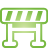 Construction green icon
