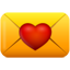 Love Email icon