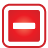 Toggle Collapse red icon