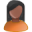 User female black obla-32