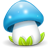 Blue Mushroom-48