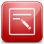 Notes red icon