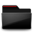 Folder black red-48
