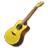 Yellow guitar-48