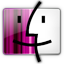 Finder pink icon