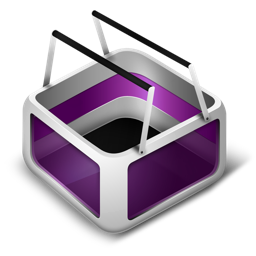 Cart purple-256