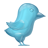 Glass Twitter Bird-48