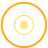 Disc yellow icon