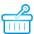 Shopping Basket blue icon