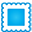 Stamp blue-32
