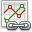 Chart Line Link icon