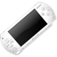 White PSP 2 icon