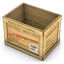 Wood Container Opened icon