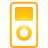 Ipod yellow icon