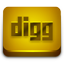 Orange Digg icon