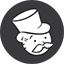 Monopoly grey icon