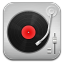 Music Record Player Red icon