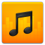 Music Yellow icon