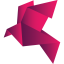 Origami Bird Red Alt icon