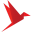 Origami Bird Red-32