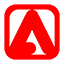 Outline Adobe icon