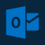 Outlook Flat icon