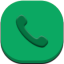 Phone Flat Round icon