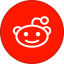 Reddit Round With Border icon