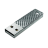 Sandisk Facet Silver USB-48