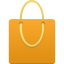 Shopping Bag Orange icon