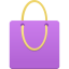 Shopping Bag Purple-64