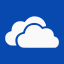 Skydrive Flat Icon