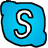Skype Cartoon icon